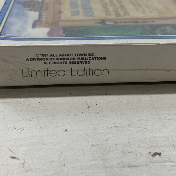 Vintage 1981 All About Asheville NC Board Game New Sealed Limited Edition - Picture 4 of 5